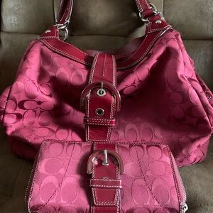 Coach Purse Matching Wallet